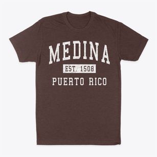 Medina Puerto Rico Classic Established Classic Dad T-Shirt