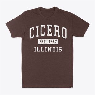 Cicero Illinois Classic Established Classic Dad T-Shirt