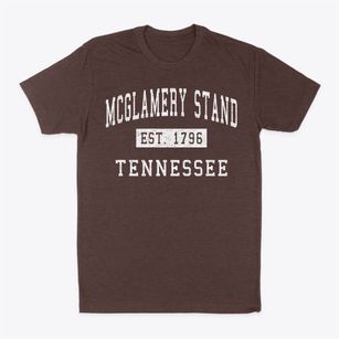 Mcglamery Stand Tennessee Classic Established Classic Dad T-Shirt