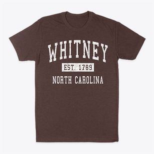 Whitney North Carolina Classic Established Classic Dad T-Shirt