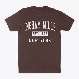 Ingham Mills New York Classic Established Classic Dad T-Shirt
