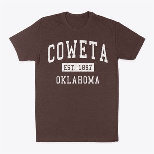 Coweta Oklahoma Classic Established Classic Dad T-Shirt