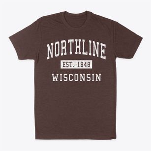 Northline Wisconsin Classic Established Classic Dad T-Shirt