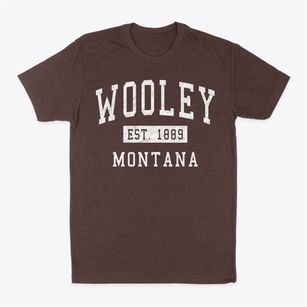 Wooley Montana Classic Established Classic Dad T-Shirt