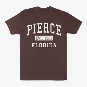 Pierce Florida Classic Established Classic Dad T-Shirt