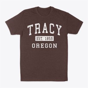 Tracy Oregon Classic Established Classic Dad T-Shirt