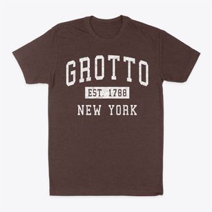 Grotto New York Classic Established Classic Dad T-Shirt