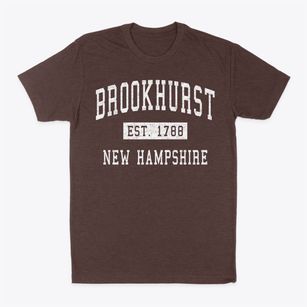 Brookhurst New Hampshire Classic Established Classic Dad T-Shirt