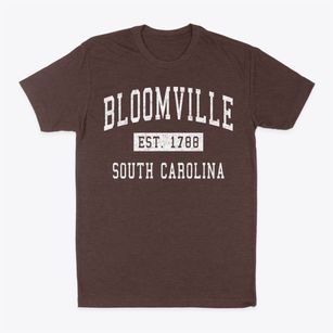Bloomville South Carolina Classic Established Classic Dad T-Shirt