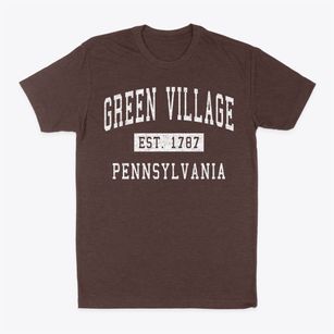Green Village Pennsylvania Classic Established Classic Dad T-Shirt