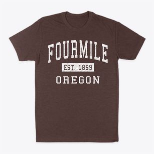 Fourmile Oregon Classic Established Classic Dad T-Shirt