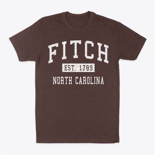 Fitch North Carolina Classic Established Classic Dad T-Shirt