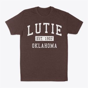 Lutie Oklahoma Classic Established Classic Dad T-Shirt