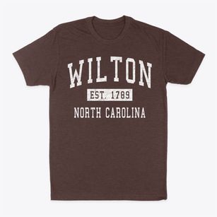 Wilton North Carolina Classic Established Classic Dad T-Shirt