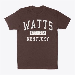 Watts Kentucky Classic Established Classic Dad T-Shirt