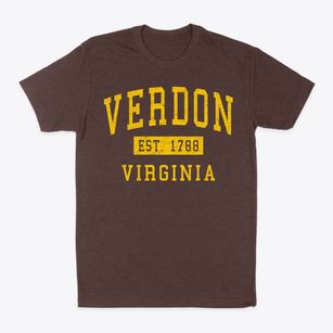 Verdon Virginia Classic Established Classic Dad T-Shirt