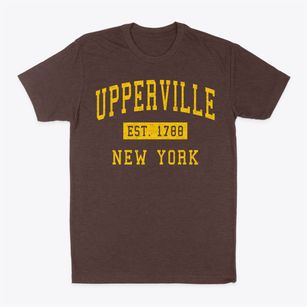 Upperville New York Classic Established Classic Dad T-Shirt