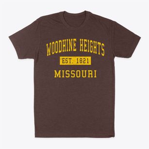 Woodhine Heights Missouri Classic Established Classic Dad T-Shirt