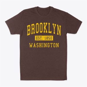 Brooklyn Washington Classic Established Classic Dad T-Shirt