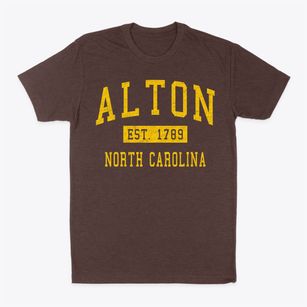 Alton North Carolina Classic Established Classic Dad T-Shirt