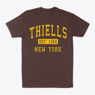Thiells New York Classic Established Classic Dad T-Shirt