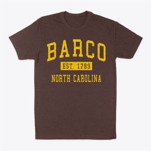 Barco North Carolina Classic Established Classic Dad T-Shirt