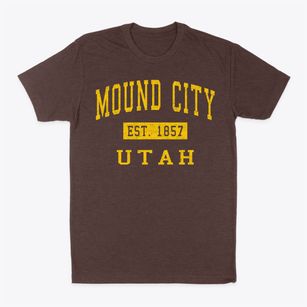 Mound City Utah Classic Established Classic Dad T-Shirt