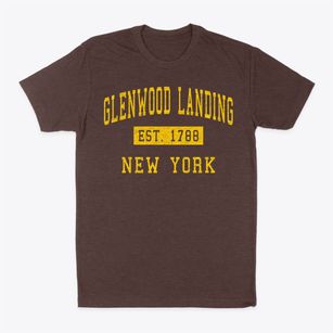 Glenwood Landing New York Classic Established Classic Dad T-Shirt