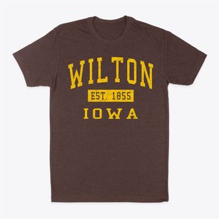 Wilton Iowa Classic Established Classic Dad T-Shirt