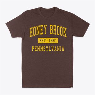 Honey Brook Pennsylvania Classic Established Classic Dad T-Shirt