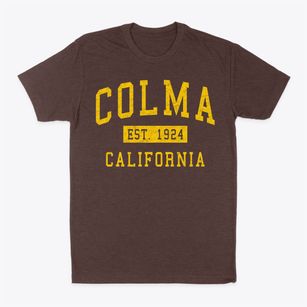 Colma California Classic Established Classic Dad T-Shirt