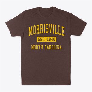 Morrisville North Carolina Classic Established Classic Dad T-Shirt