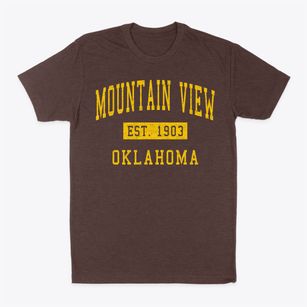 Mountain View Oklahoma Classic Established Classic Dad T-Shirt