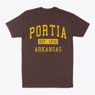 Portia Arkansas Classic Established Classic Dad T-Shirt