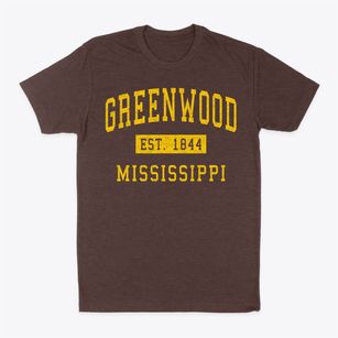 Greenwood Mississippi Classic Established Classic Dad T-Shirt
