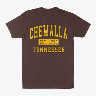 Chewalla Tennessee Classic Established Classic Dad T-Shirt