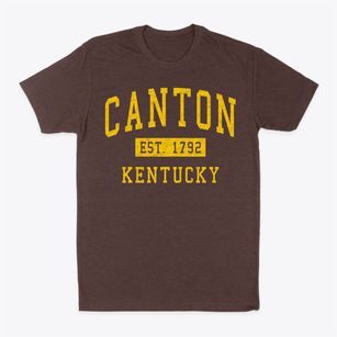 Canton Kentucky Classic Established Classic Dad T-Shirt