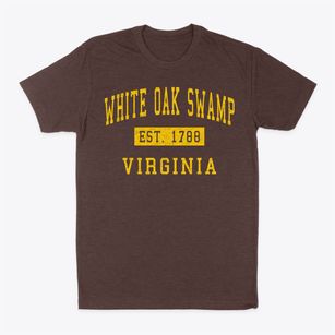 White Oak Swamp Virginia Classic Established Classic Dad T-Shirt