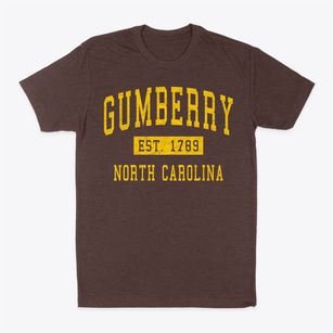 Gumberry North Carolina Classic Established Classic Dad T-Shirt