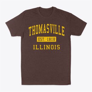 Thomasville Illinois Classic Established Classic Dad T-Shirt