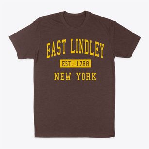 East Lindley New York Classic Established Classic Dad T-Shirt