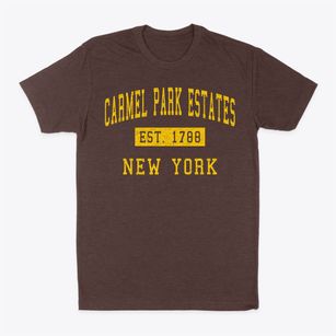 Carmel Park Estates New York Classic Established Classic Dad T-Shirt