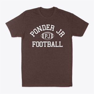 Ponder Jr High School Classic Football Classic Dad T-Shirt