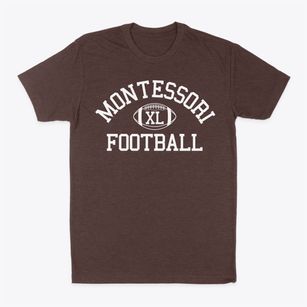 Montessori School Of Mclean Classic Football Classic Dad T-Shirt