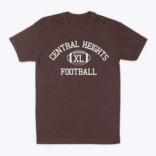 Central Heights High Classic Football Classic Dad T-Shirt
