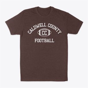 Caldwell County High School Classic Football Classic Dad T-Shirt