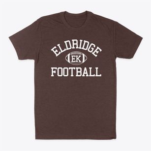 Eldridge Kindergarten School Classic Football Classic Dad T-Shirt
