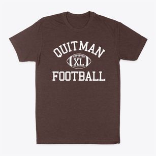 Quitman High School Classic Football Classic Dad T-Shirt