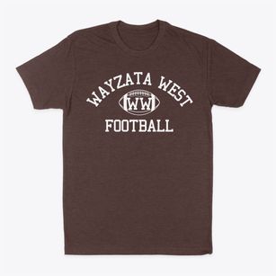 Wayzata West Junior High School Classic Football Classic Dad T-Shirt