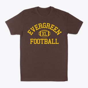 Evergreen Christian Classic Football Classic Dad T-Shirt